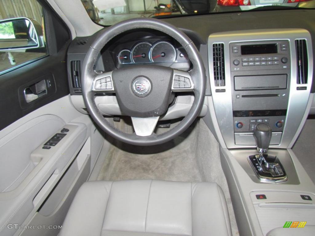 2008 Cadillac STS 4 V6 AWD Light Gray Dashboard Photo #49052005