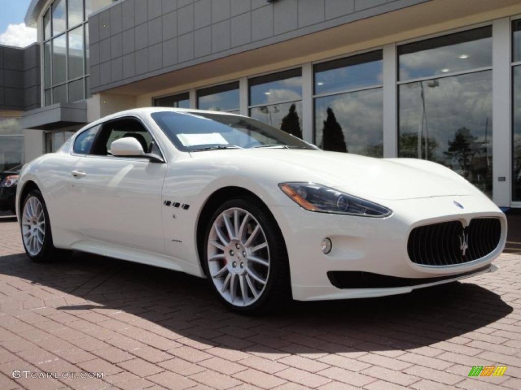 Bianco Eldorado (White) 2011 Maserati GranTurismo S Automatic Exterior Photo #49052351
