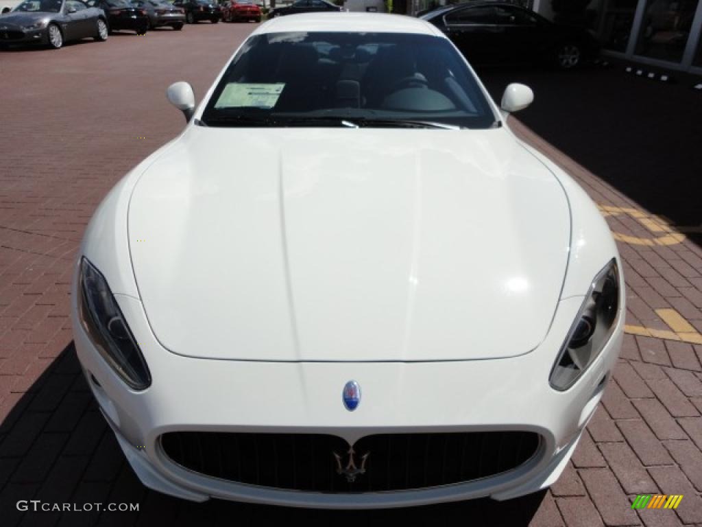 Bianco Eldorado (White) 2011 Maserati GranTurismo S Automatic Exterior Photo #49052369