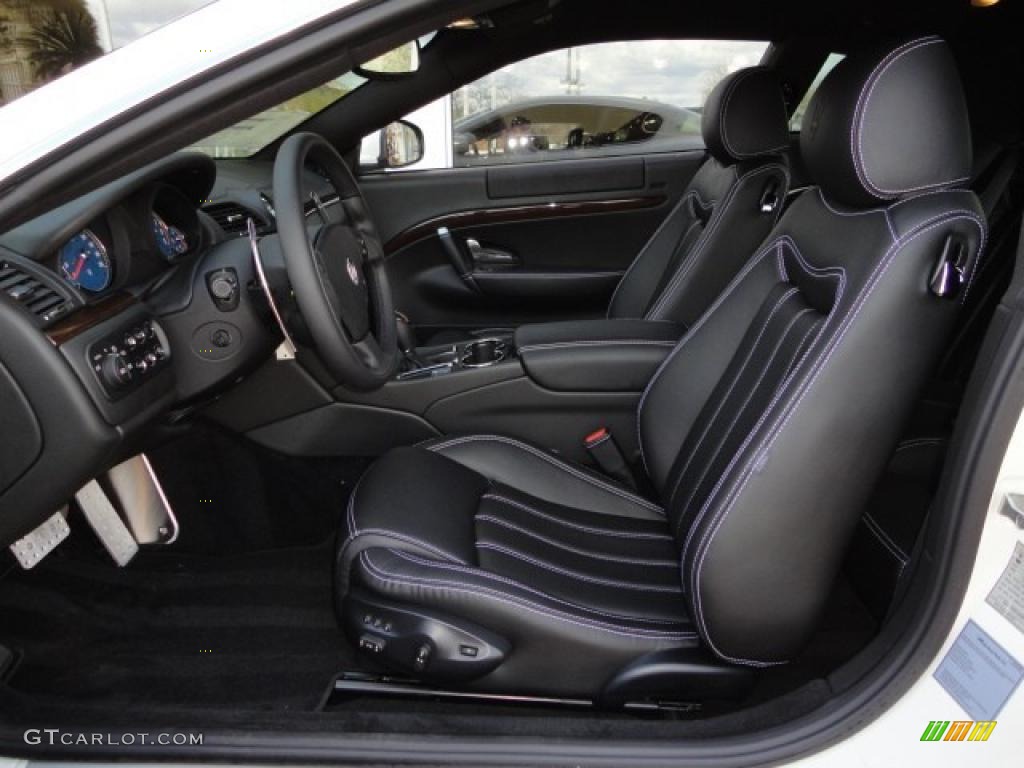 Nero Interior 2011 Maserati GranTurismo S Automatic Photo #49052711