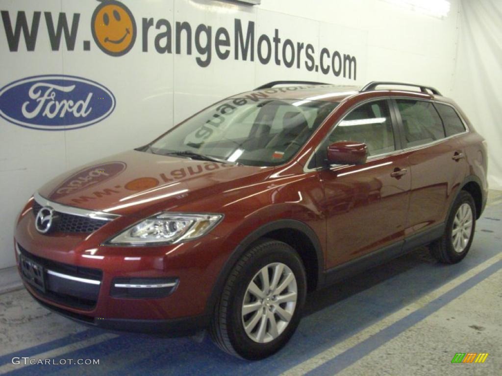 2008 CX-9 Touring AWD - Copper Red Mica / Sand photo #1