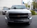 Summit White - Silverado 2500HD LTZ Extended Cab 4x4 Photo No. 3