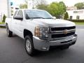 Summit White - Silverado 2500HD LTZ Extended Cab 4x4 Photo No. 4