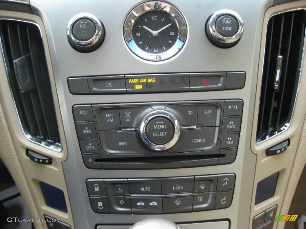 2008 CTS 4 AWD Sedan - Crystal Red / Cashmere/Cocoa photo #11