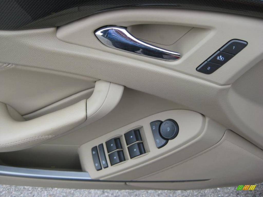 2008 CTS 4 AWD Sedan - Crystal Red / Cashmere/Cocoa photo #12