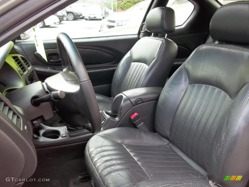 Ebony Black Interior 2003 Chevrolet Monte Carlo SS Photo #49056126
