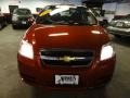 2010 Sport Red Chevrolet Aveo LT Sedan  photo #3