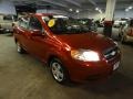 2010 Sport Red Chevrolet Aveo LT Sedan  photo #4