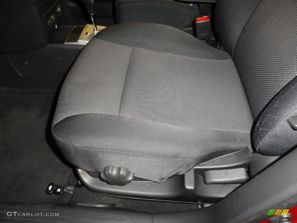 2010 Aveo LT Sedan - Sport Red / Charcoal photo #13