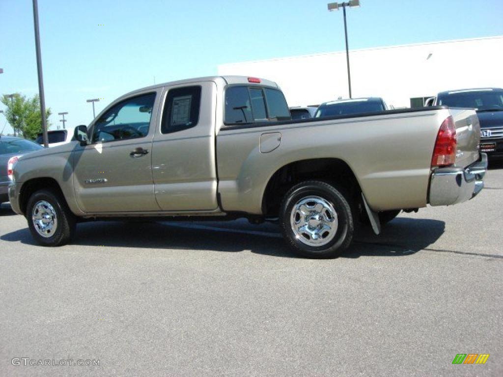 2007 Tacoma Access Cab - Desert Sand Mica / Taupe photo #3