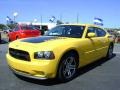 2006 Top Banana Yellow Dodge Charger R/T Daytona  photo #3