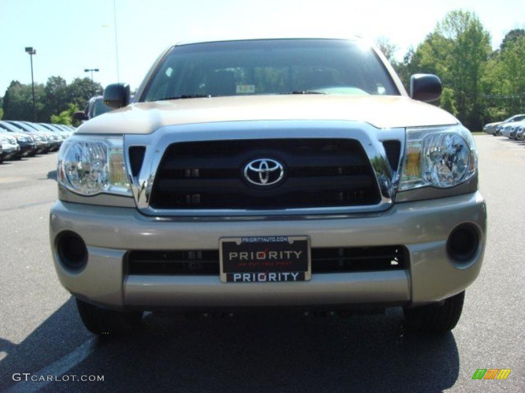 2007 Tacoma Access Cab - Desert Sand Mica / Taupe photo #9