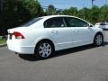 Taffeta White - Civic LX Sedan Photo No. 5
