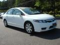 Taffeta White - Civic LX Sedan Photo No. 7