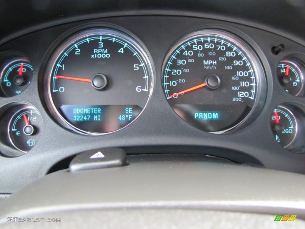 2009 Chevrolet Silverado 1500 LTZ Crew Cab 4x4 Gauges Photo #49059434