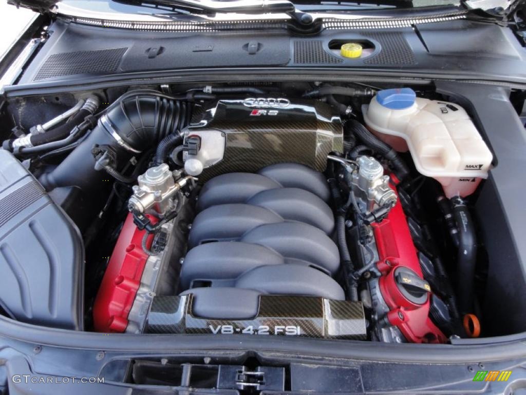 2007 Audi RS4 4.2 quattro Sedan 4.2 Liter FSI DOHC 32-Valve VVT V8 Engine Photo #49059536