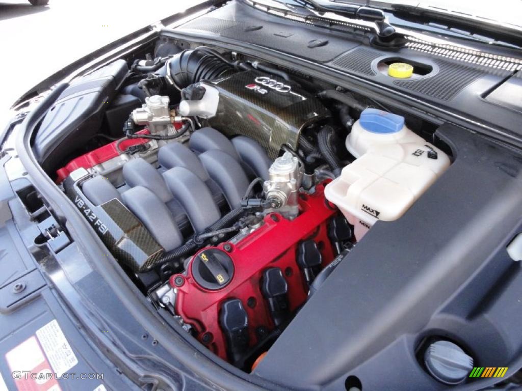 2007 Audi RS4 4.2 quattro Sedan 4.2 Liter FSI DOHC 32-Valve VVT V8 Engine Photo #49059554