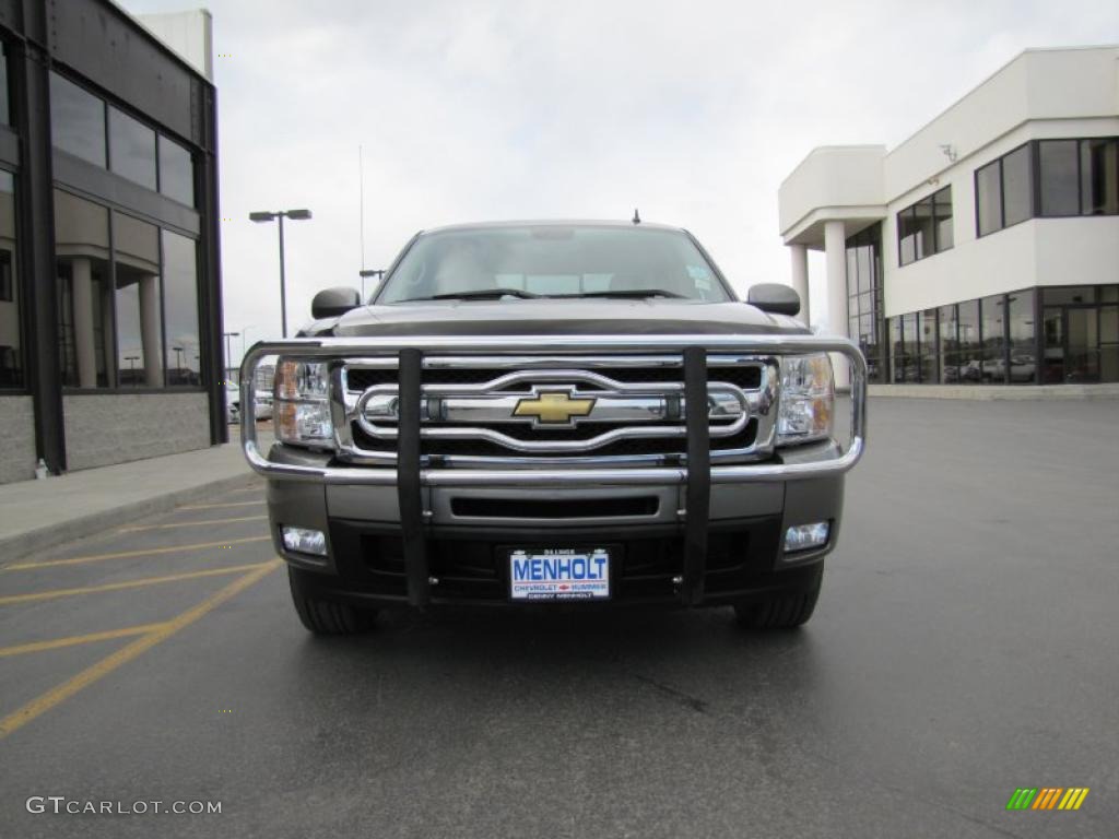 2009 Silverado 1500 LTZ Crew Cab 4x4 - Graystone Metallic / Ebony photo #33