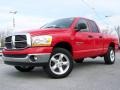2006 Flame Red Dodge Ram 1500 Big Horn Edition Quad Cab 4x4  photo #1