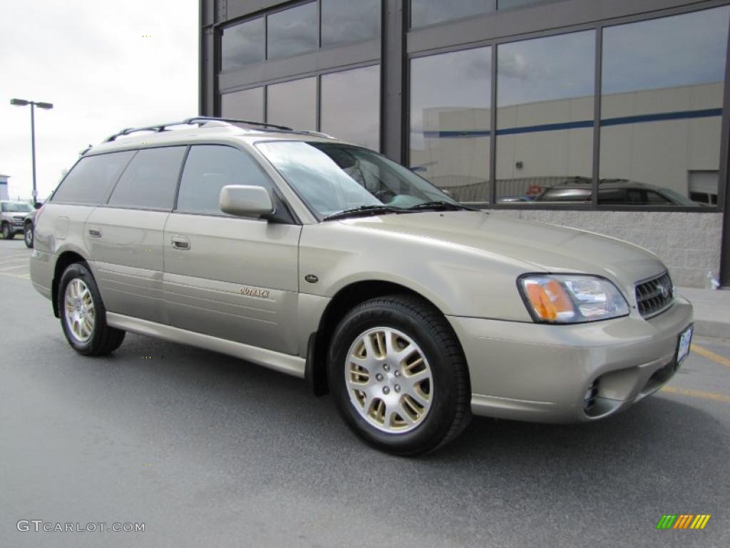 Titanium Beige Pearl 2003 Subaru Outback L.L. Bean Edition Wagon Exterior Photo #49060355