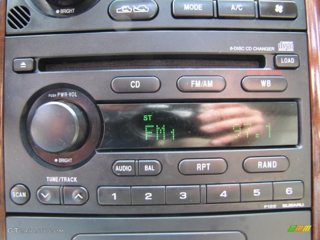 2003 Subaru Outback L.L. Bean Edition Wagon Controls Photo #49060526