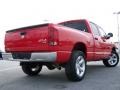 2006 Flame Red Dodge Ram 1500 Big Horn Edition Quad Cab 4x4  photo #5