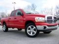2006 Flame Red Dodge Ram 1500 Big Horn Edition Quad Cab 4x4  photo #9