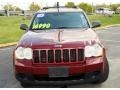 2008 Red Rock Crystal Pearl Jeep Grand Cherokee Laredo 4x4  photo #2