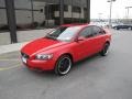 Passion Red 2006 Volvo S40 T5 AWD