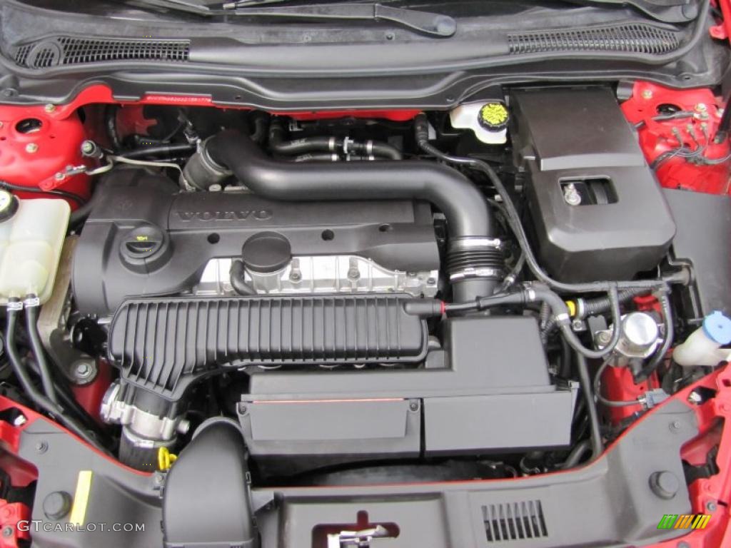 2006 Volvo S40 T5 AWD 2.5L Turbocharged DOHC 20V VVT 5 Cylinder Engine Photo #49062506