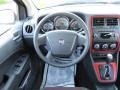 Dark Slate Gray/Red 2011 Dodge Caliber Heat Steering Wheel