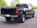 2002 Black Ford F350 Super Duty Lariat Crew Cab 4x4  photo #8