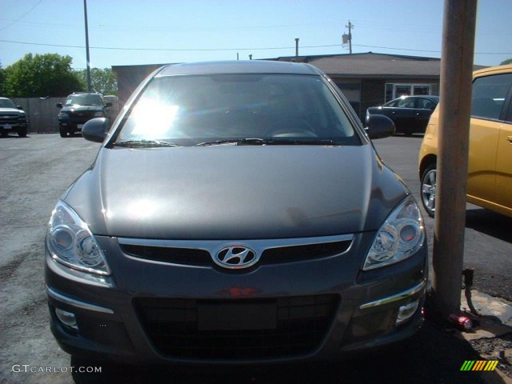 2009 Elantra Touring - Carbon Gray / Black photo #2