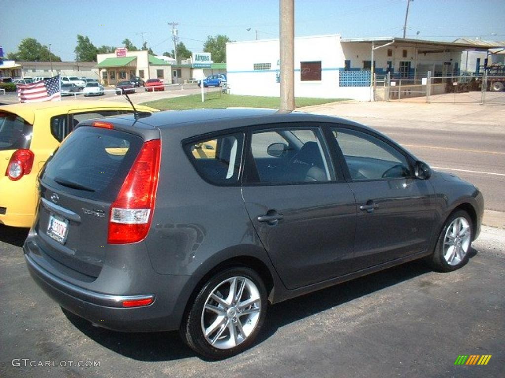 2009 Elantra Touring - Carbon Gray / Black photo #7