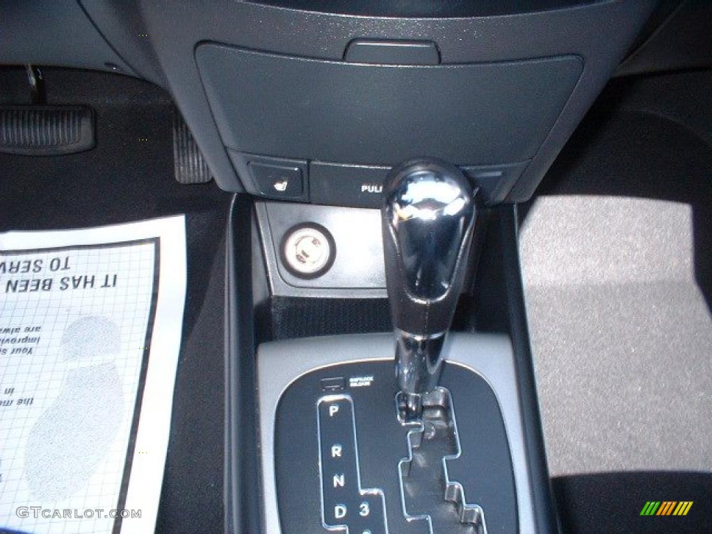 2009 Elantra Touring - Carbon Gray / Black photo #16