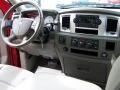 2007 Inferno Red Crystal Pearl Dodge Ram 1500 SLT Quad Cab 4x4  photo #14