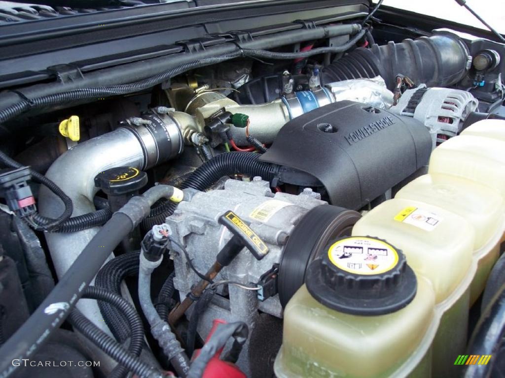 2002 Ford F350 Super Duty Lariat Crew Cab 4x4 7.3 Liter OHV 16V Power Stroke Turbo Diesel V8 Engine Photo #49063556