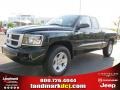 Hunter Green Pearlcoat 2011 Dodge Dakota Big Horn Extended Cab