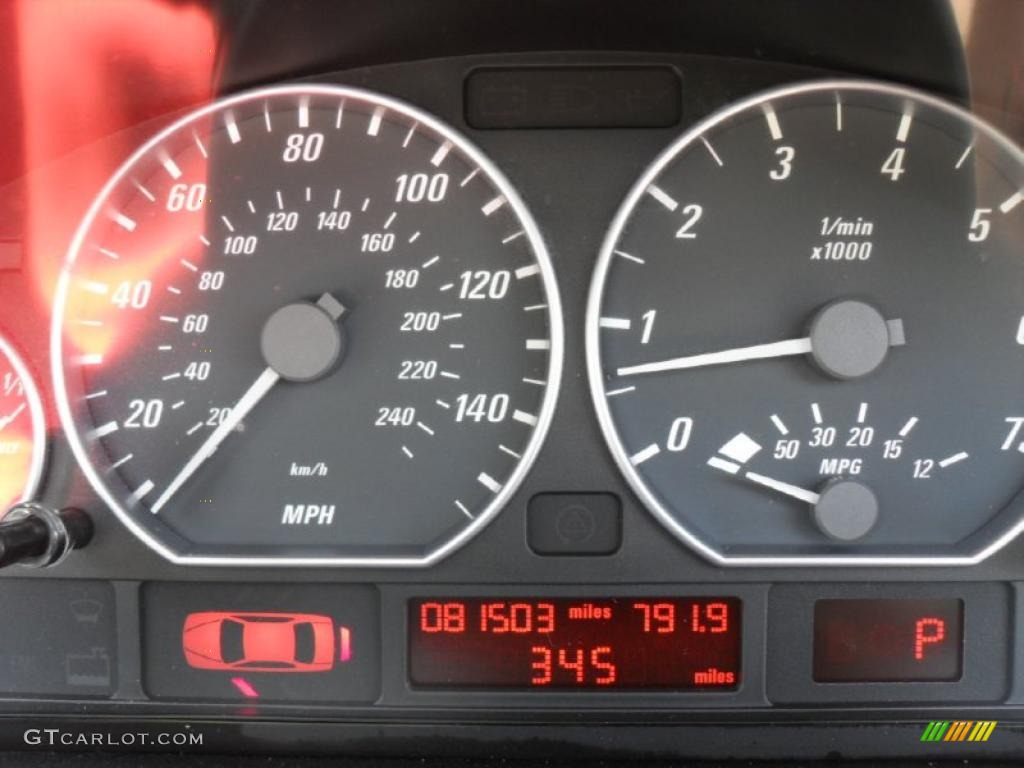 2004 3 Series 330i Convertible - Jet Black / Sand photo #14