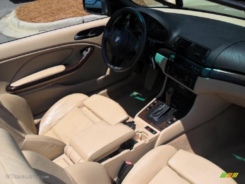 2004 3 Series 330i Convertible - Jet Black / Sand photo #21