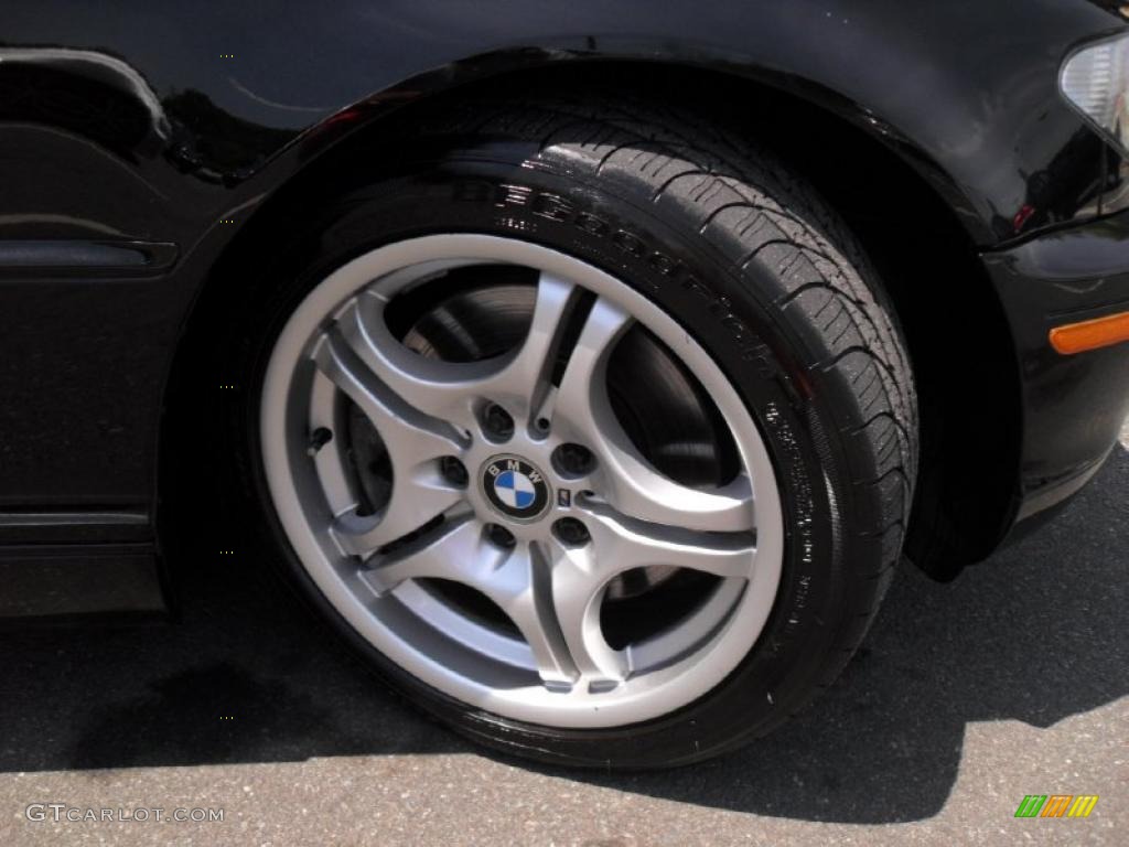 2004 3 Series 330i Convertible - Jet Black / Sand photo #24