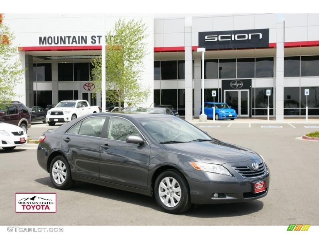 2008 Camry XLE - Magnetic Gray Metallic / Bisque photo #1