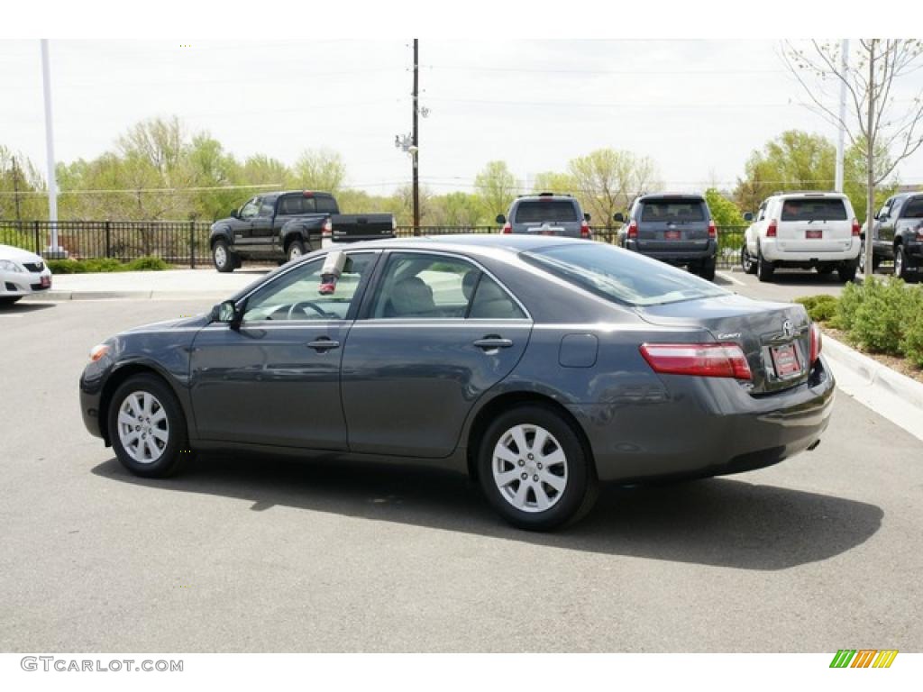 2008 Camry XLE - Magnetic Gray Metallic / Bisque photo #4