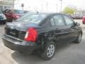 2009 Ebony Black Hyundai Accent GLS 4 Door  photo #2