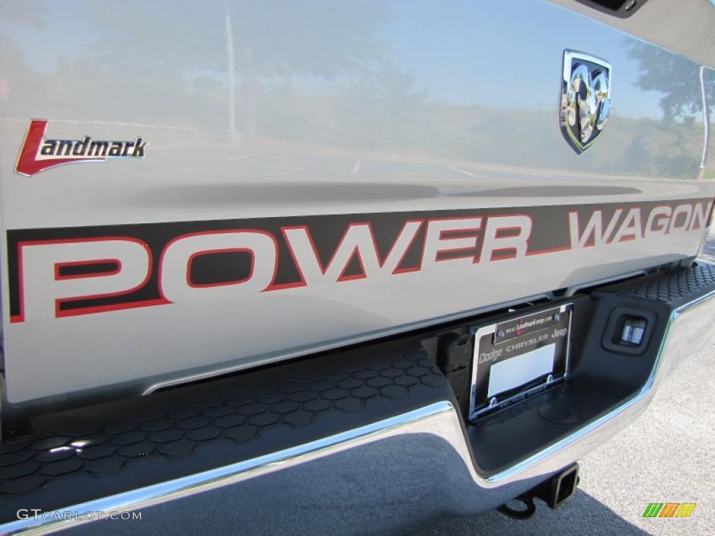 2011 Ram 2500 HD Power Wagon Crew Cab 4x4 - Bright Silver Metallic / Dark Slate/Medium Graystone photo #9