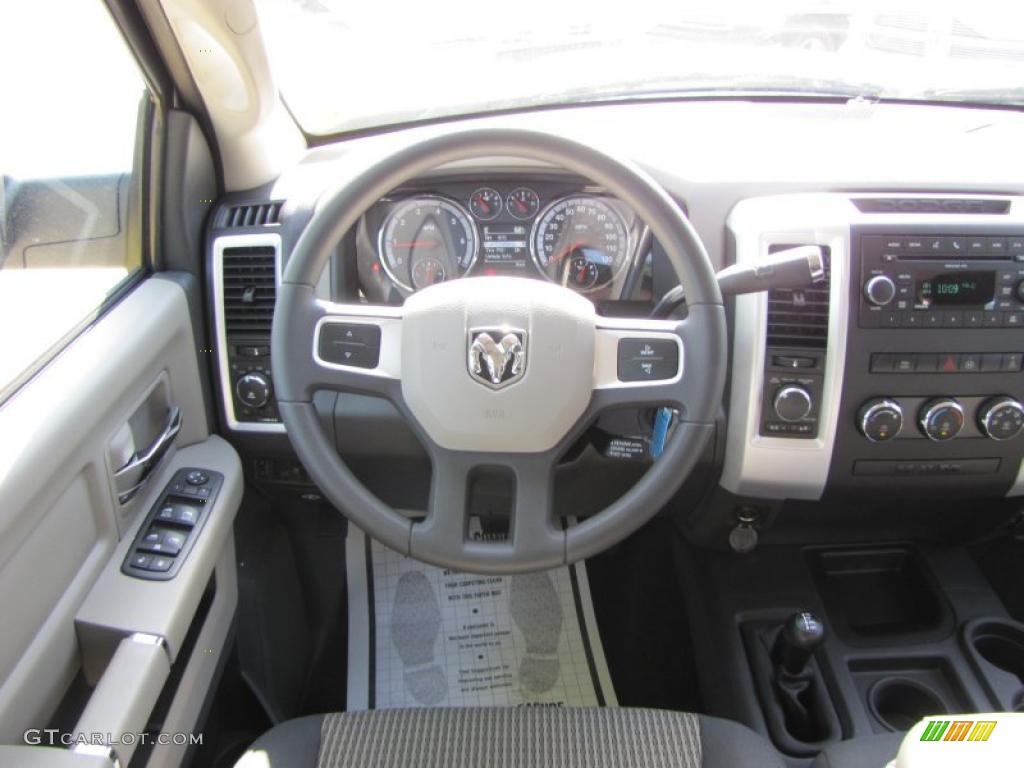 2011 Dodge Ram 2500 HD Power Wagon Crew Cab 4x4 Dark Slate/Medium Graystone Dashboard Photo #49065277