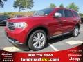 2011 Inferno Red Crystal Pearl Dodge Durango Crew Lux  photo #1