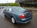 2011 Steel Blue Metallic Ford Fusion SEL V6  photo #2