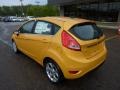 2011 Yellow Blaze Metallic Tri-Coat Ford Fiesta SES Hatchback  photo #2