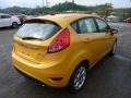 2011 Yellow Blaze Metallic Tri-Coat Ford Fiesta SES Hatchback  photo #4